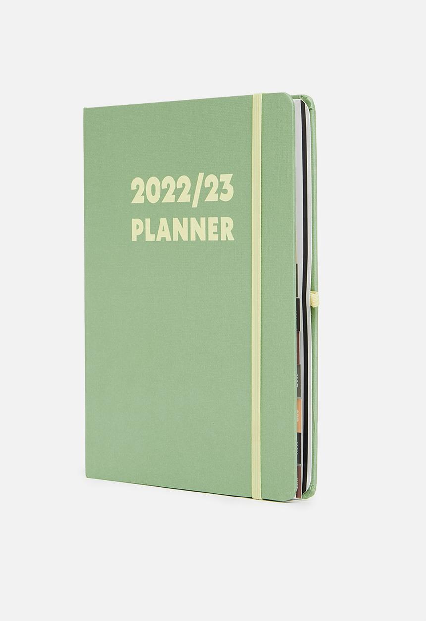 Typo - Mid year planner 2022 23 - pistachiio and zest