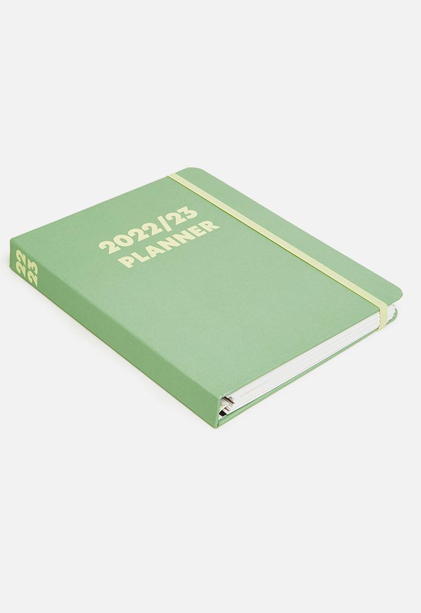 Typo - Mid year planner 2022 23 - pistachiio and zest