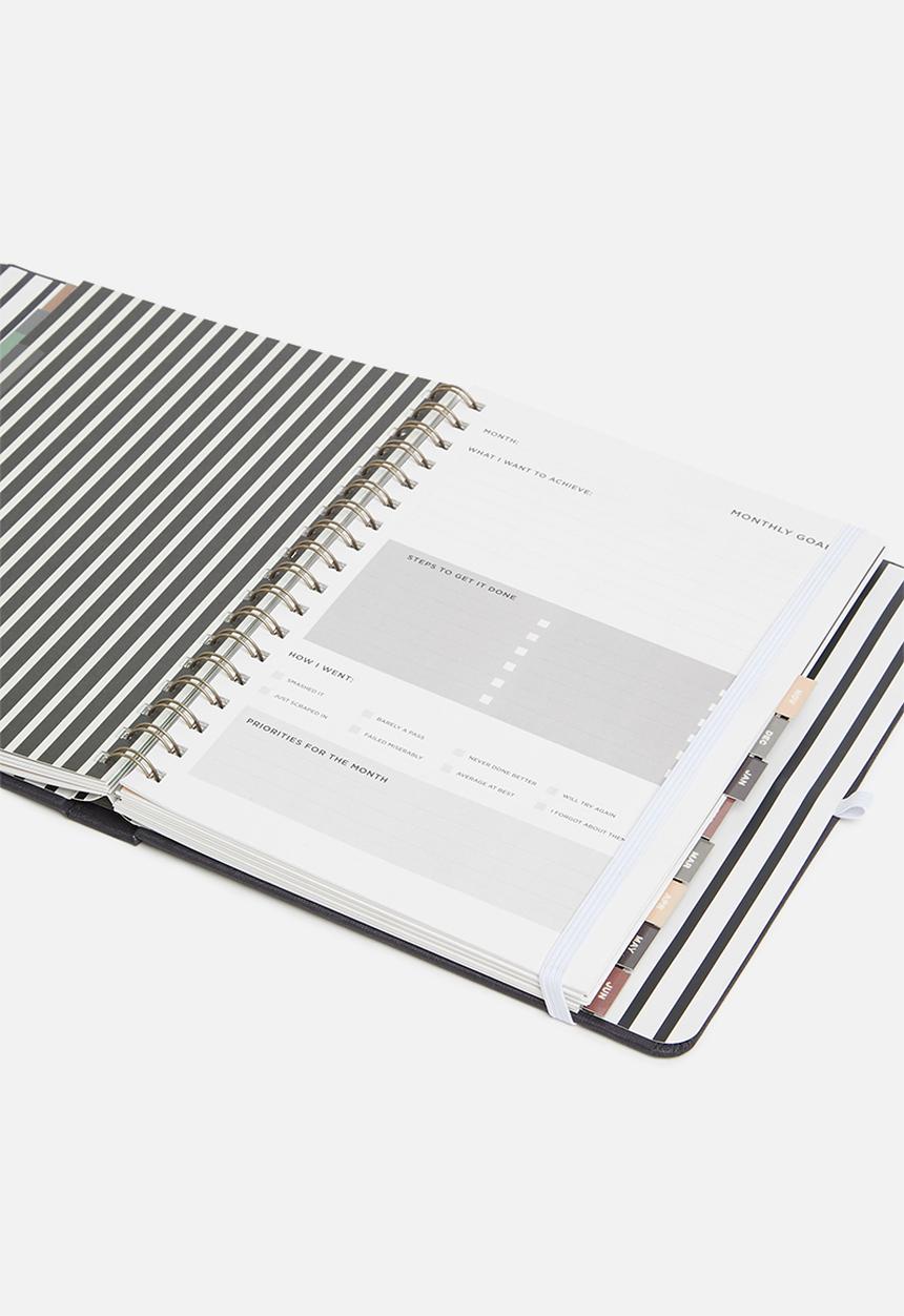 Typo - Mid year planner 2022 23 - black & white