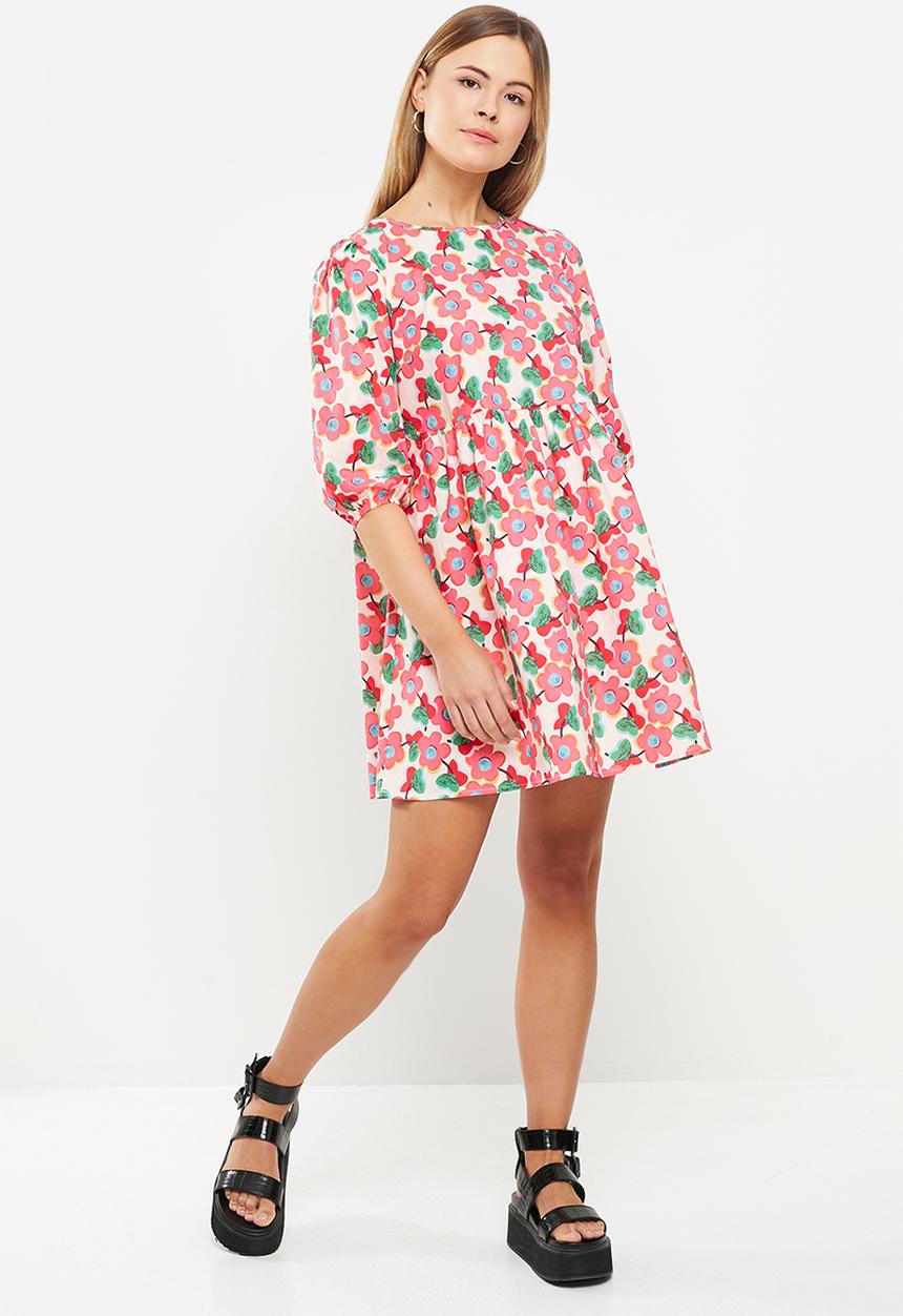 Glamorous - Ladies dress - pink floral