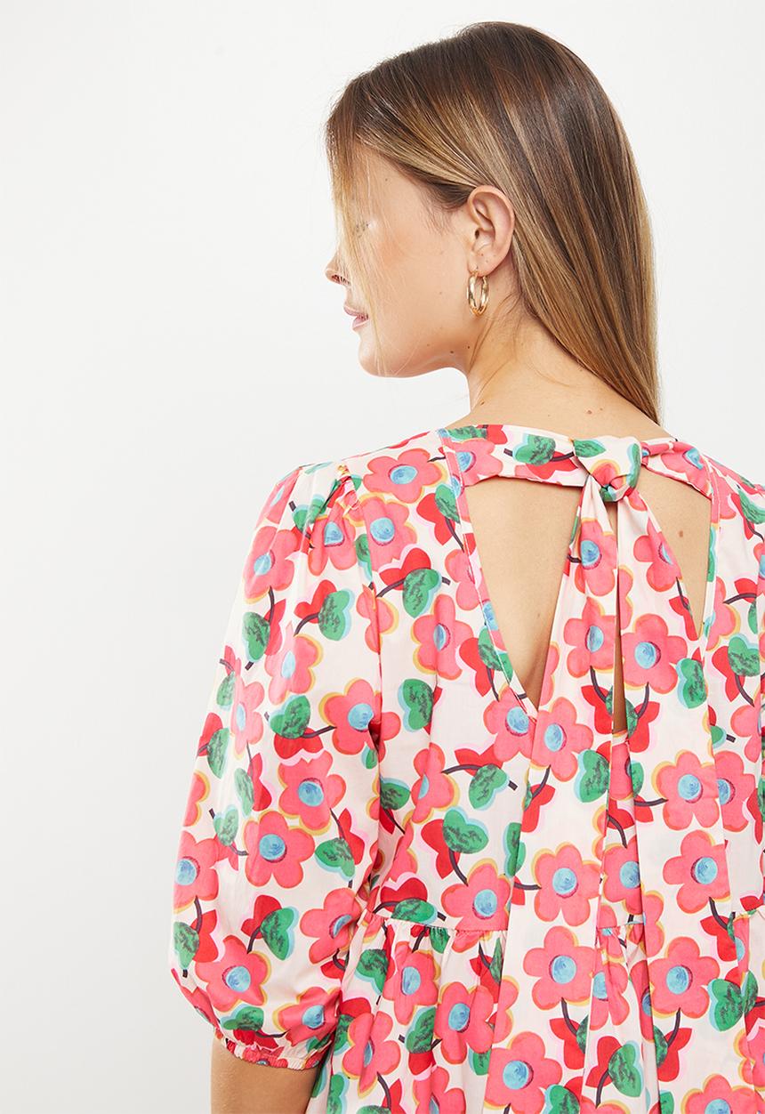 Glamorous - Ladies dress - pink floral