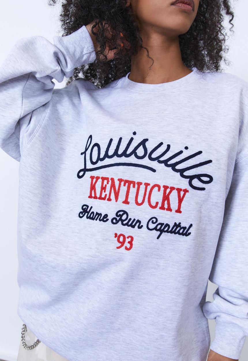 Factorie - Os graphic crew - silver marle & louisville