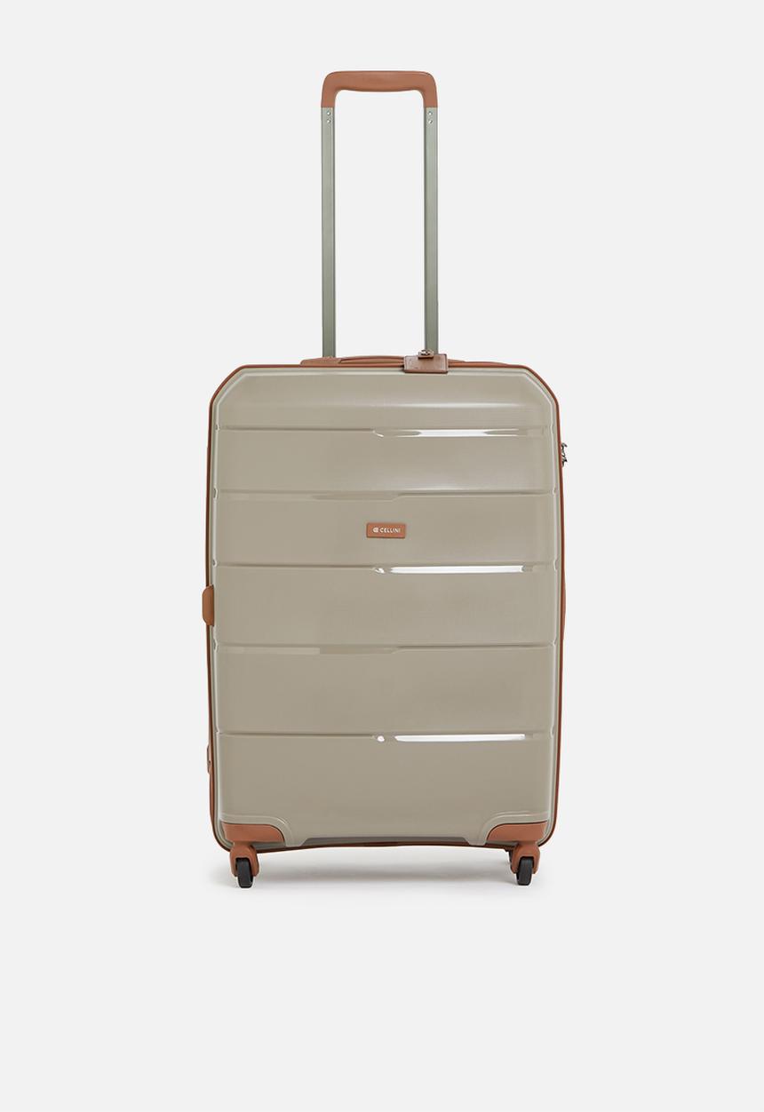 Cellini - Spinn 4 wheel trolley - mink & tan