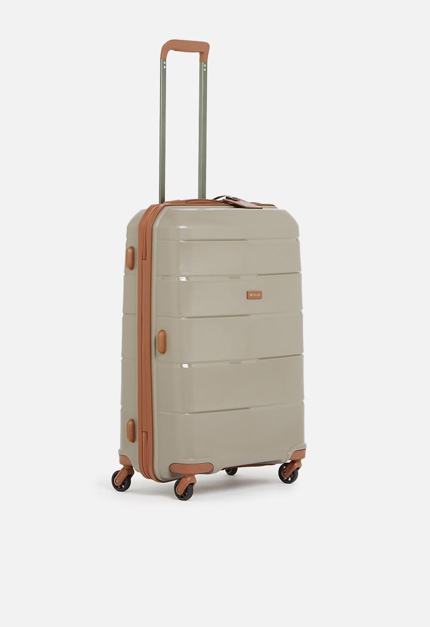 Cellini - Spinn 4 wheel trolley - mink & tan