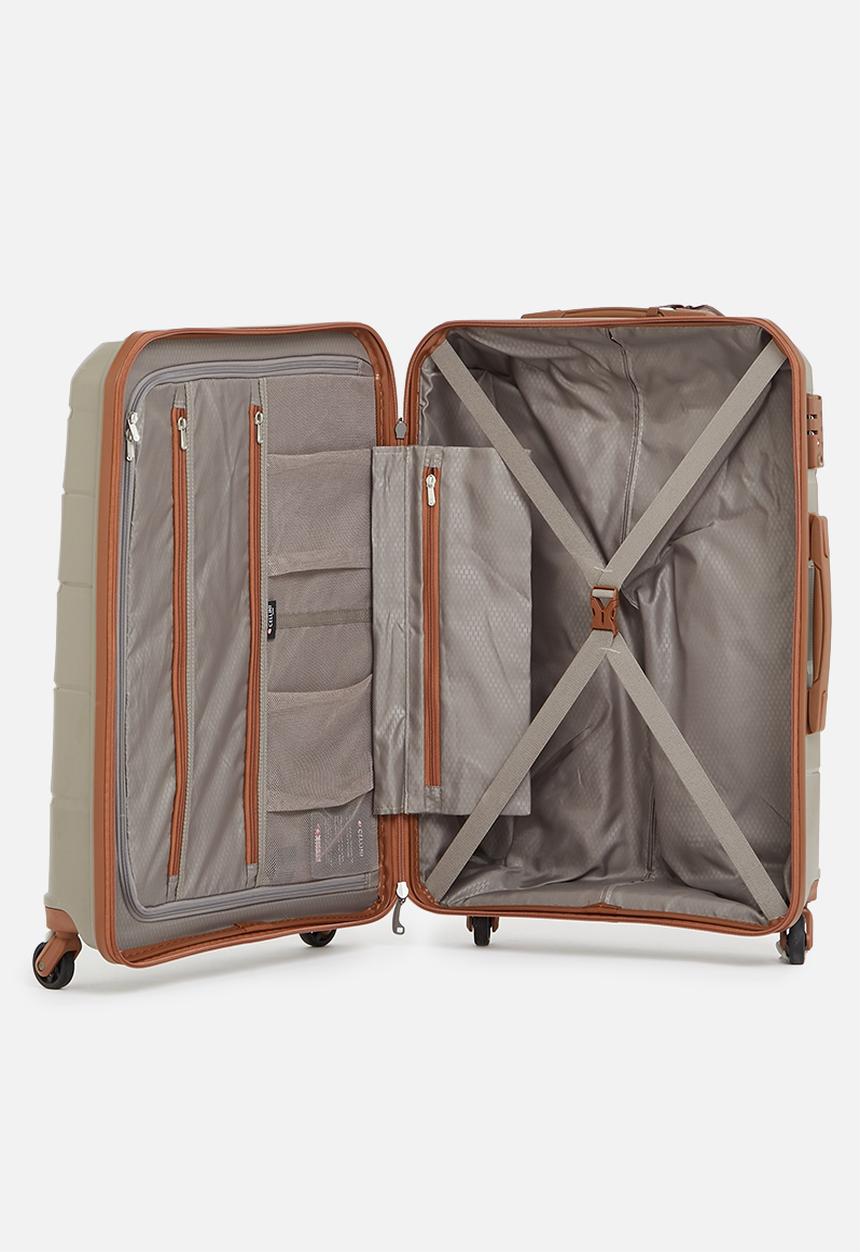 Cellini - Spinn 4 wheel trolley - mink & tan
