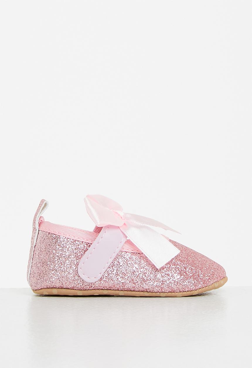 Pop Candy - Baby glitter pump - pink