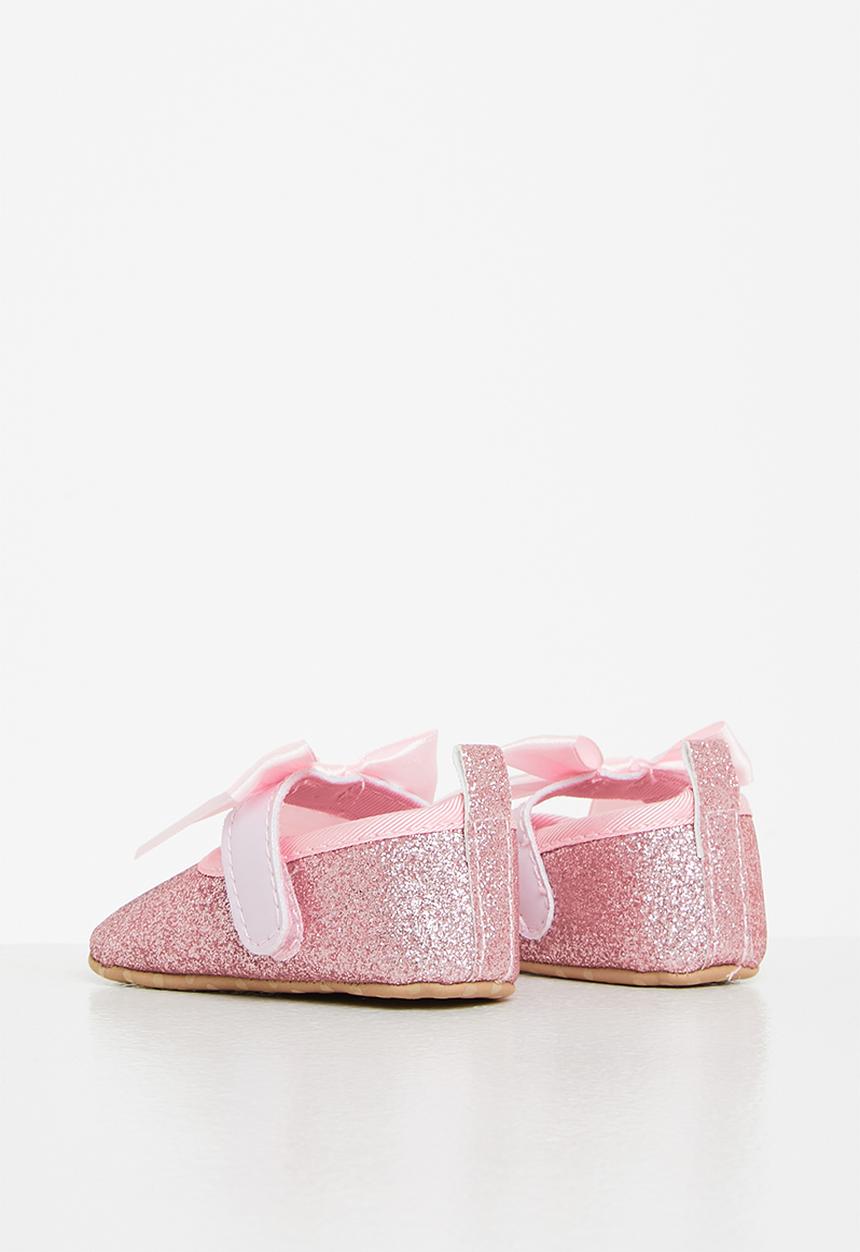 Pop Candy - Baby glitter pump - pink
