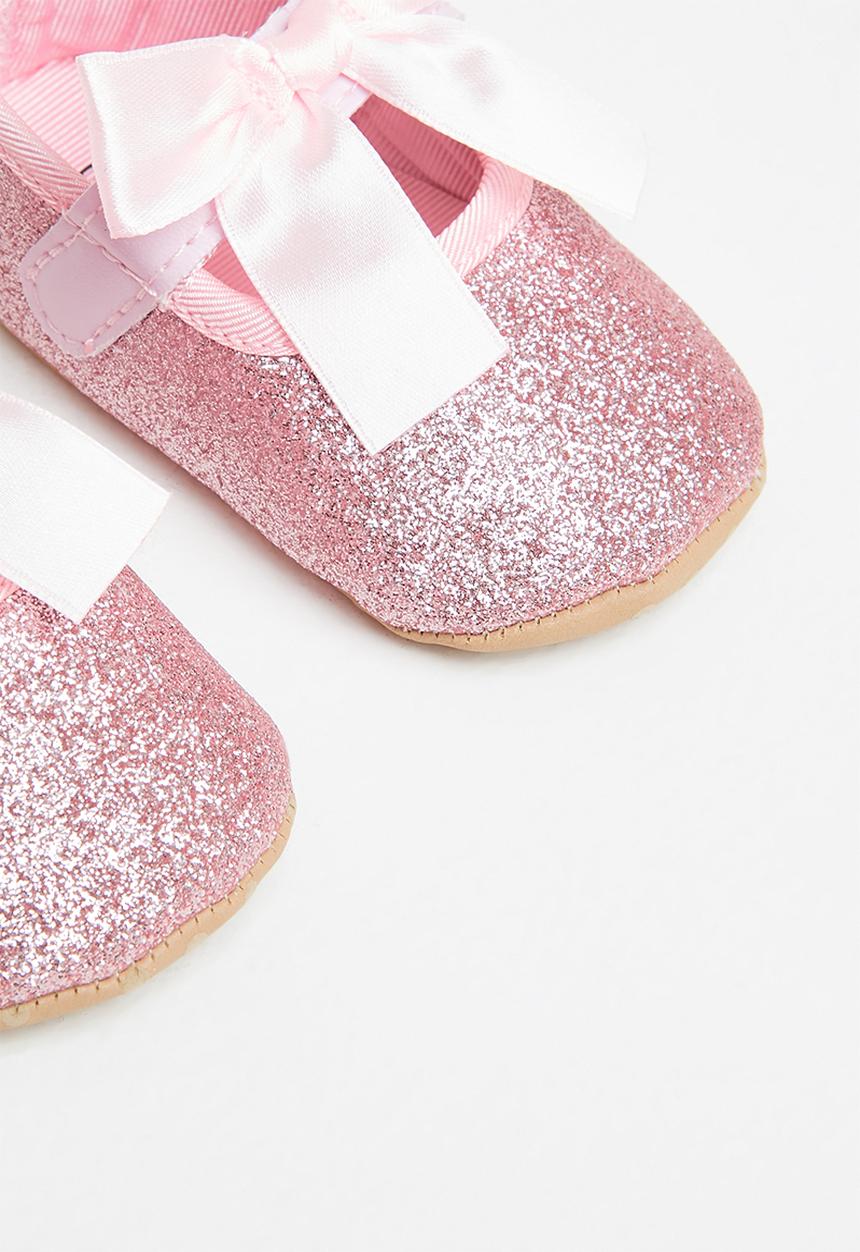 Pop Candy - Baby glitter pump - pink
