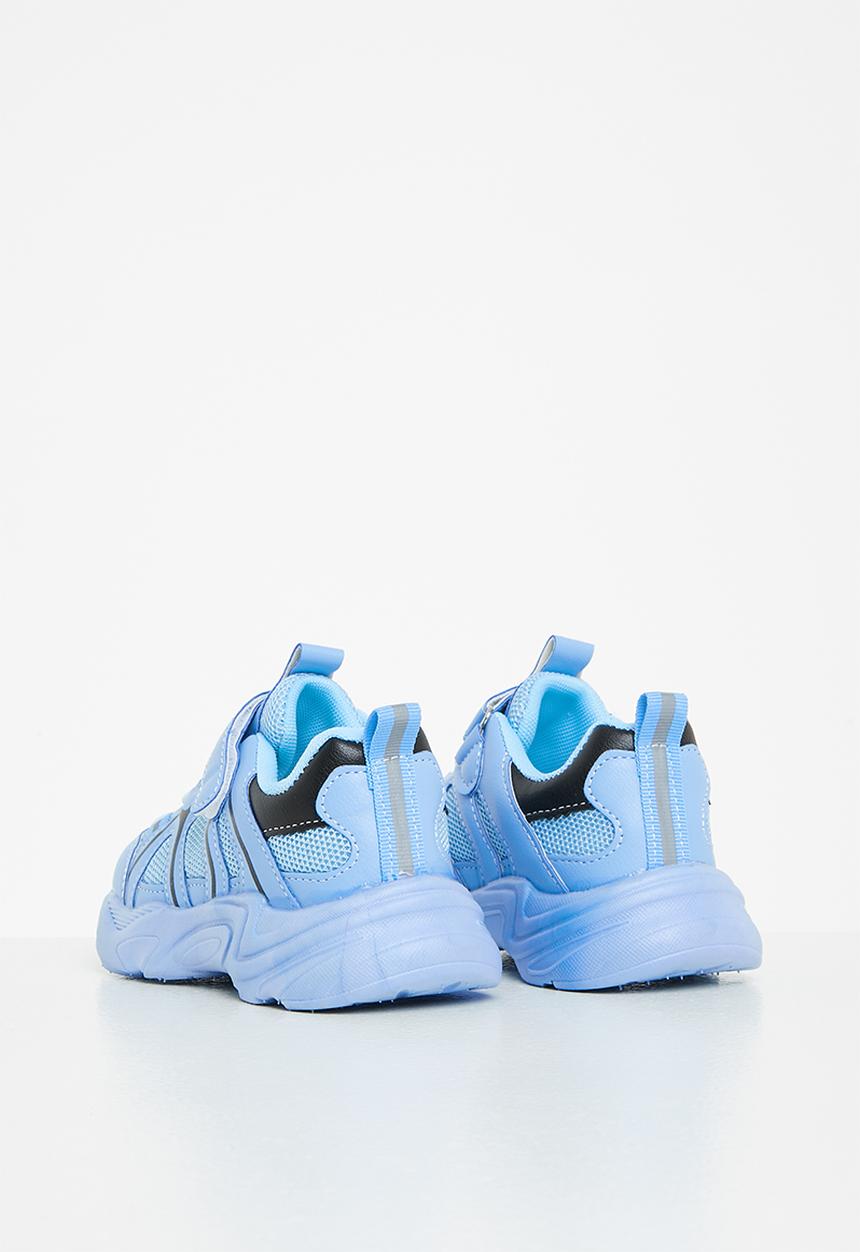 Pop Candy - Boys chunky sneaker with mesh detail - blue