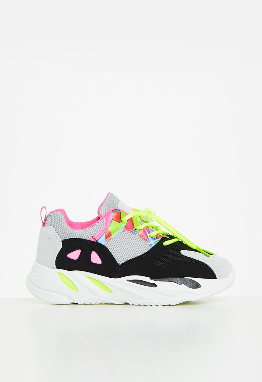 Rebel Republic - Girls colourblock sneaker - multi 