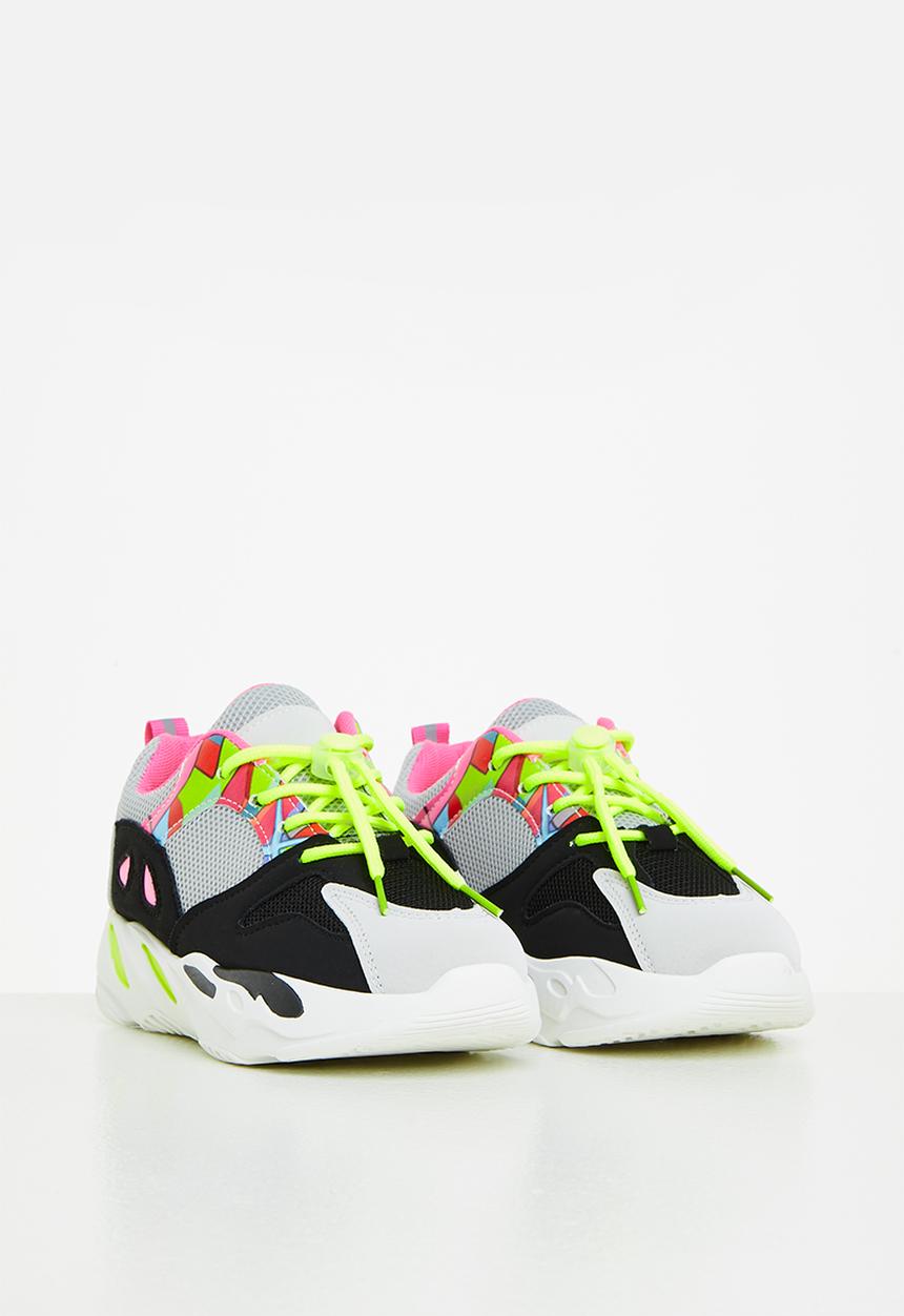 Rebel Republic - Girls colourblock sneaker - multi 