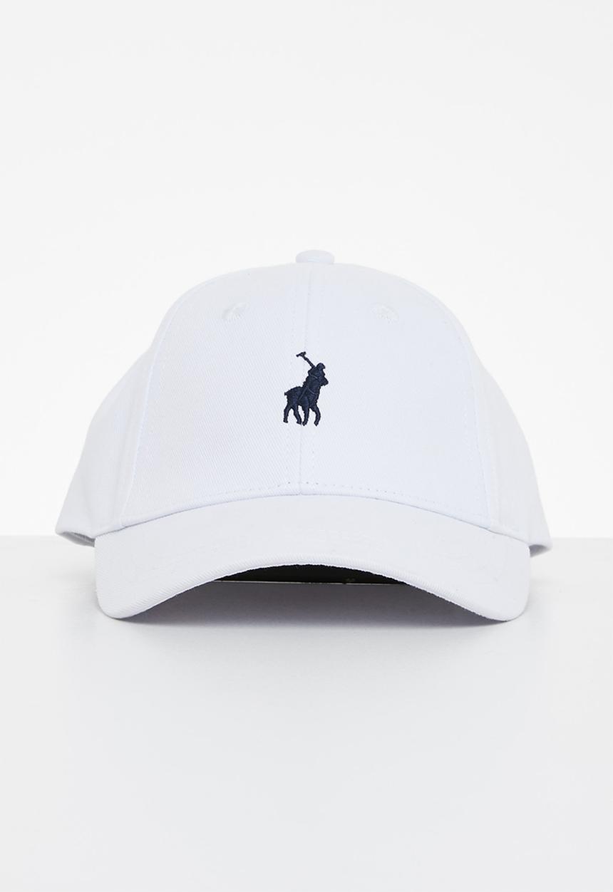 POLO - 6 panel classic peak - white