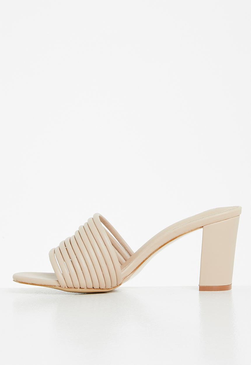 edit - Multi-straps mule - beige