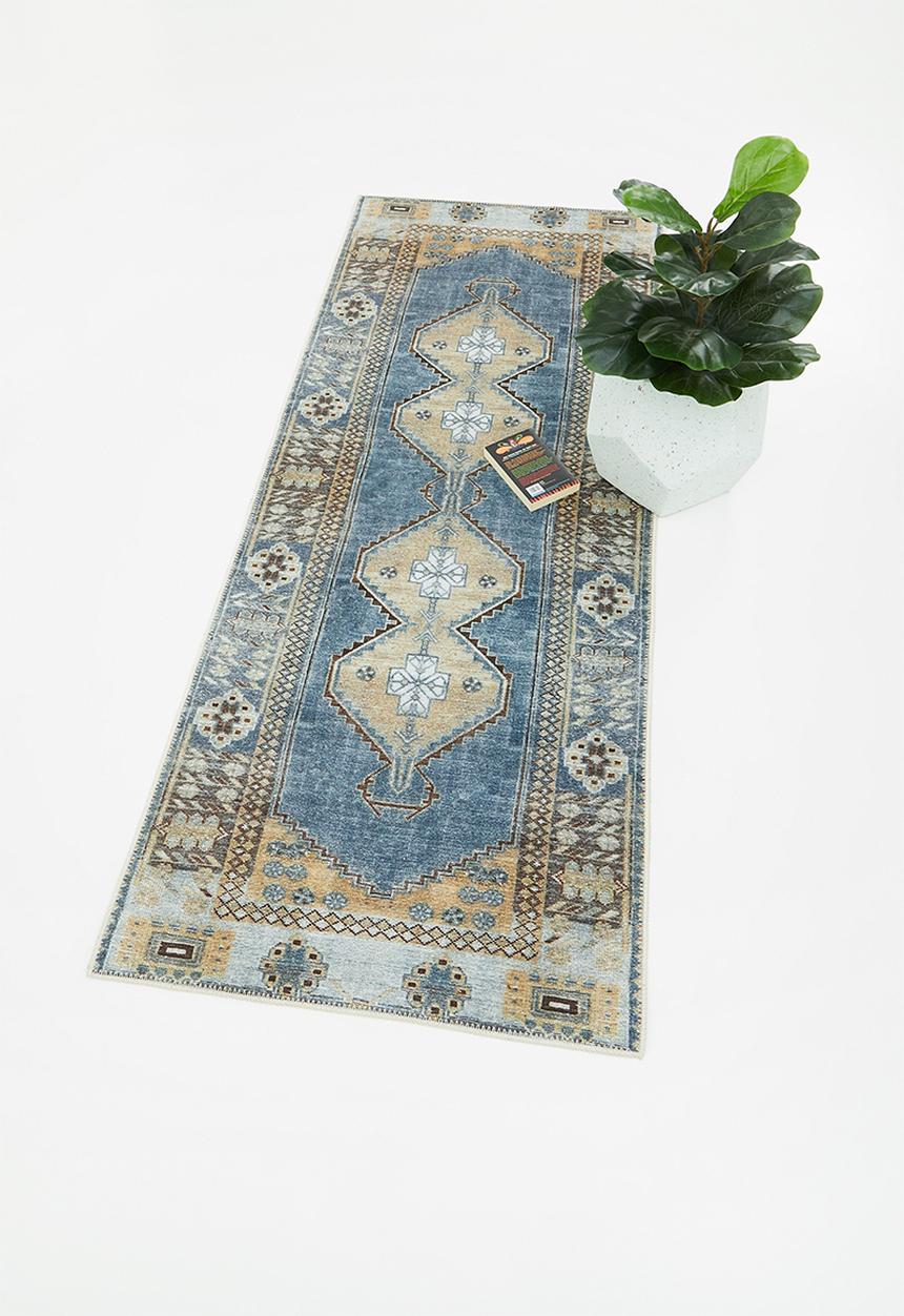 Hertex Fabrics - Nada runner - bluestone