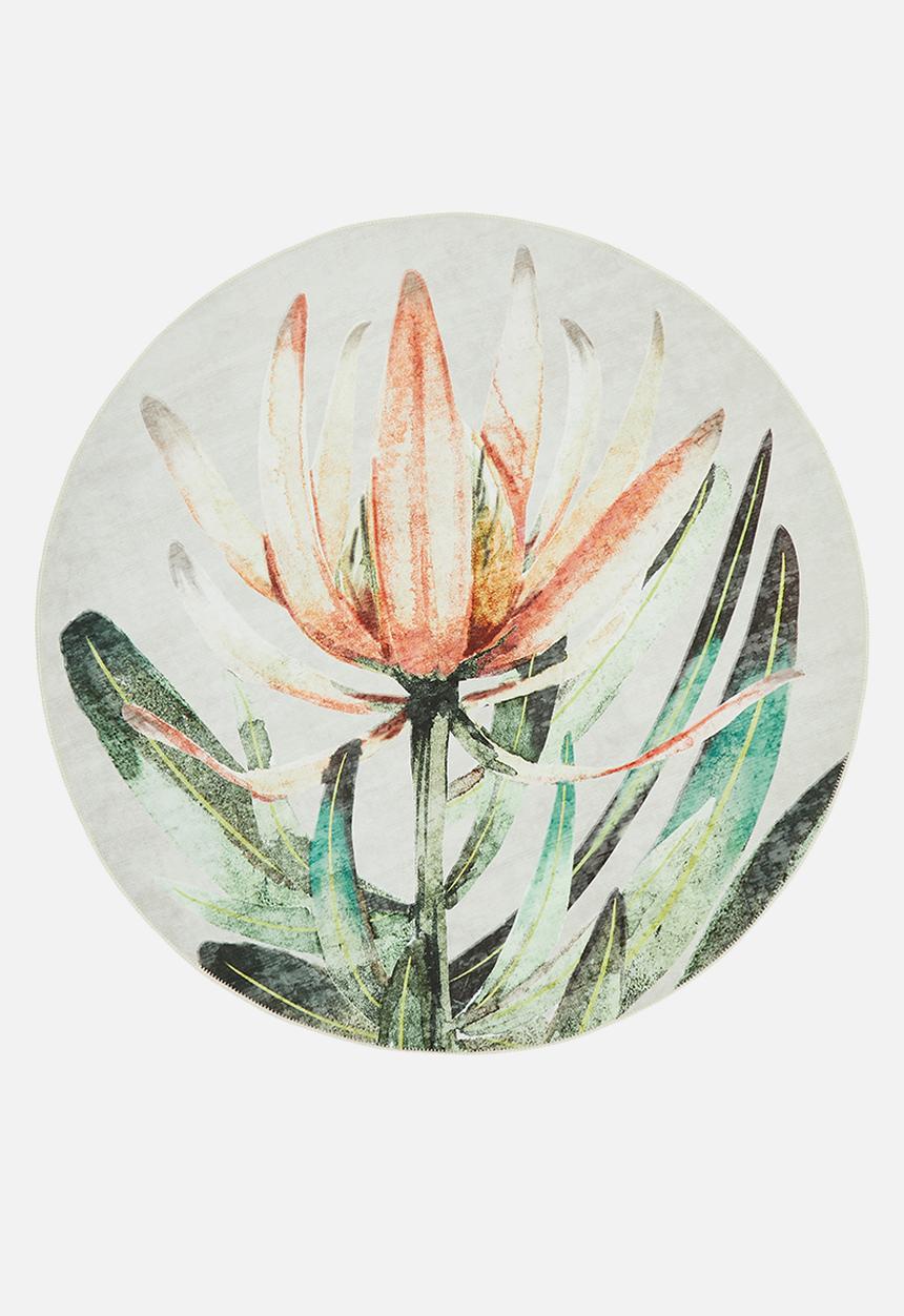 Hertex Fabrics - Honeyflower round rug - multi