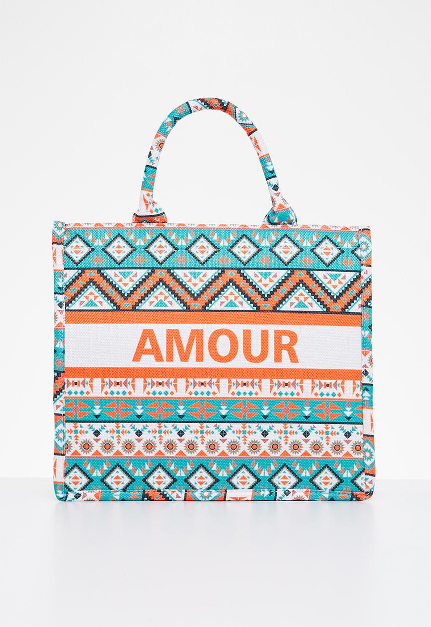 Tom Tom - Amour shopper bag - teal