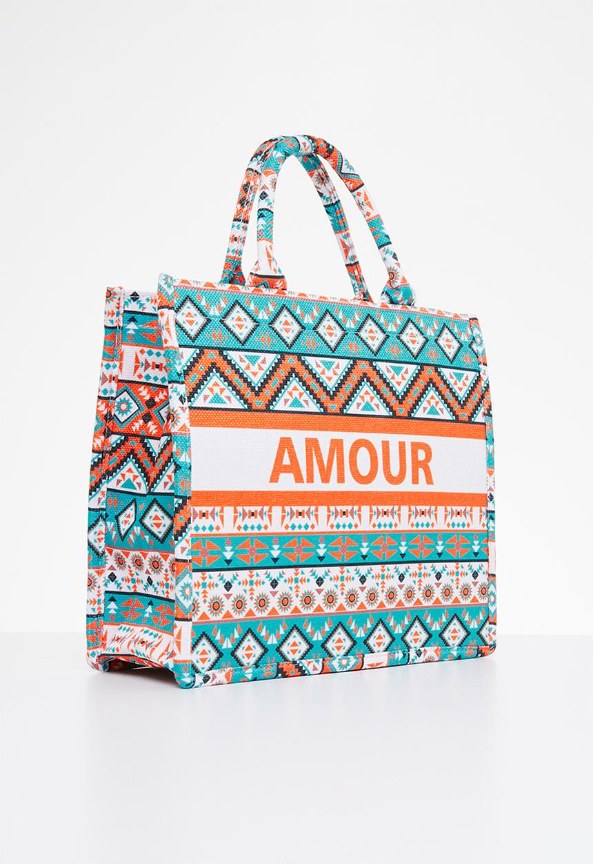 Tom Tom - Amour shopper bag - teal