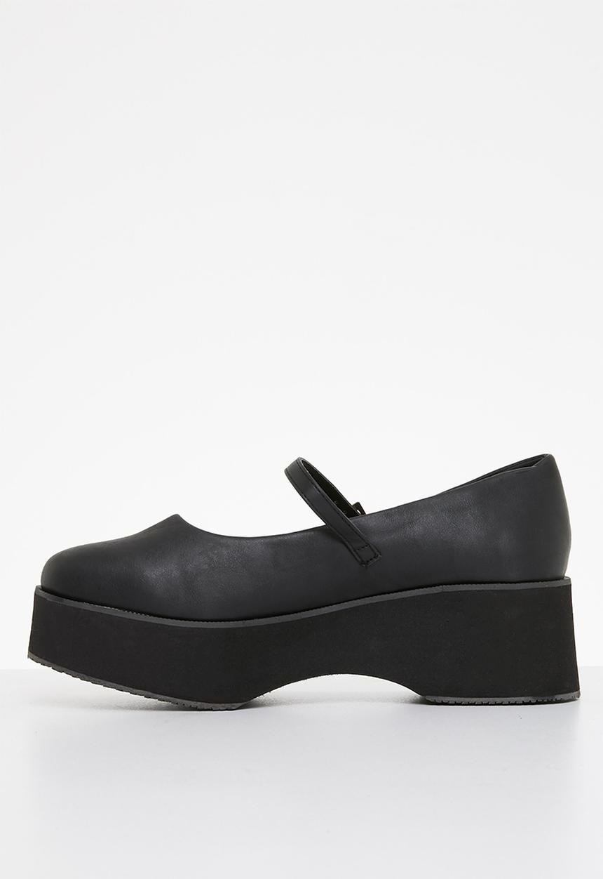Cotton On - Mary-jane flatform - black 