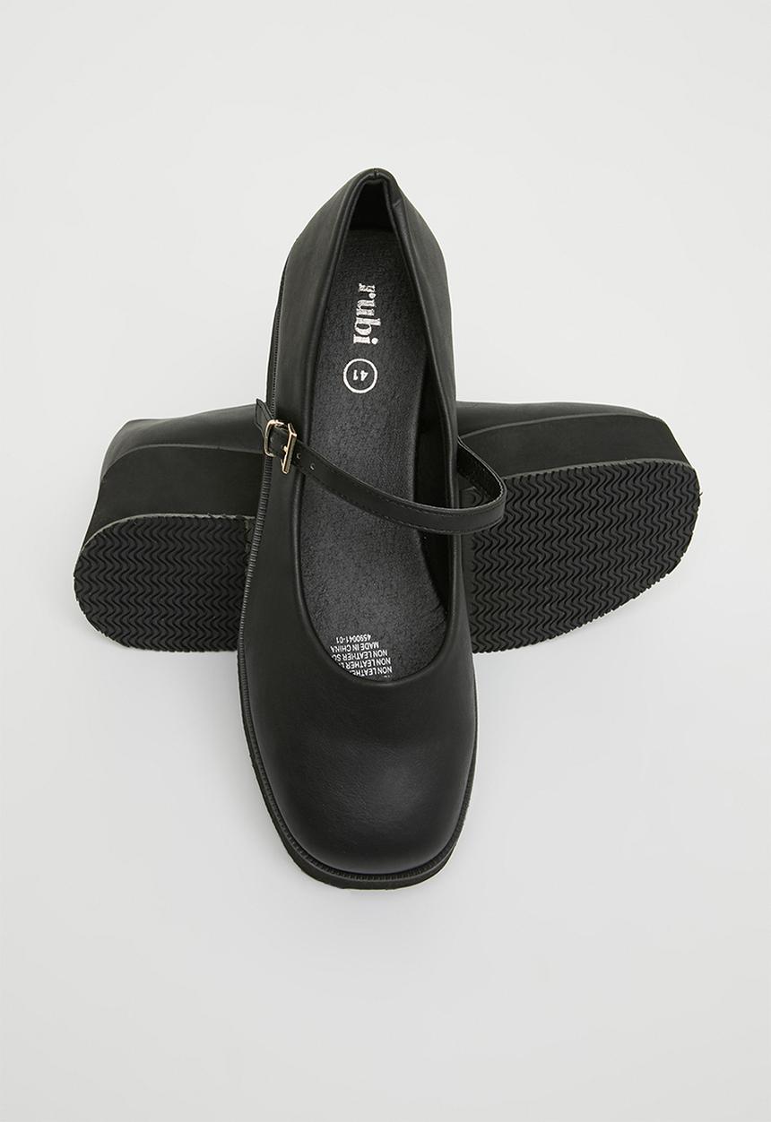 Cotton On - Mary-jane flatform - black 