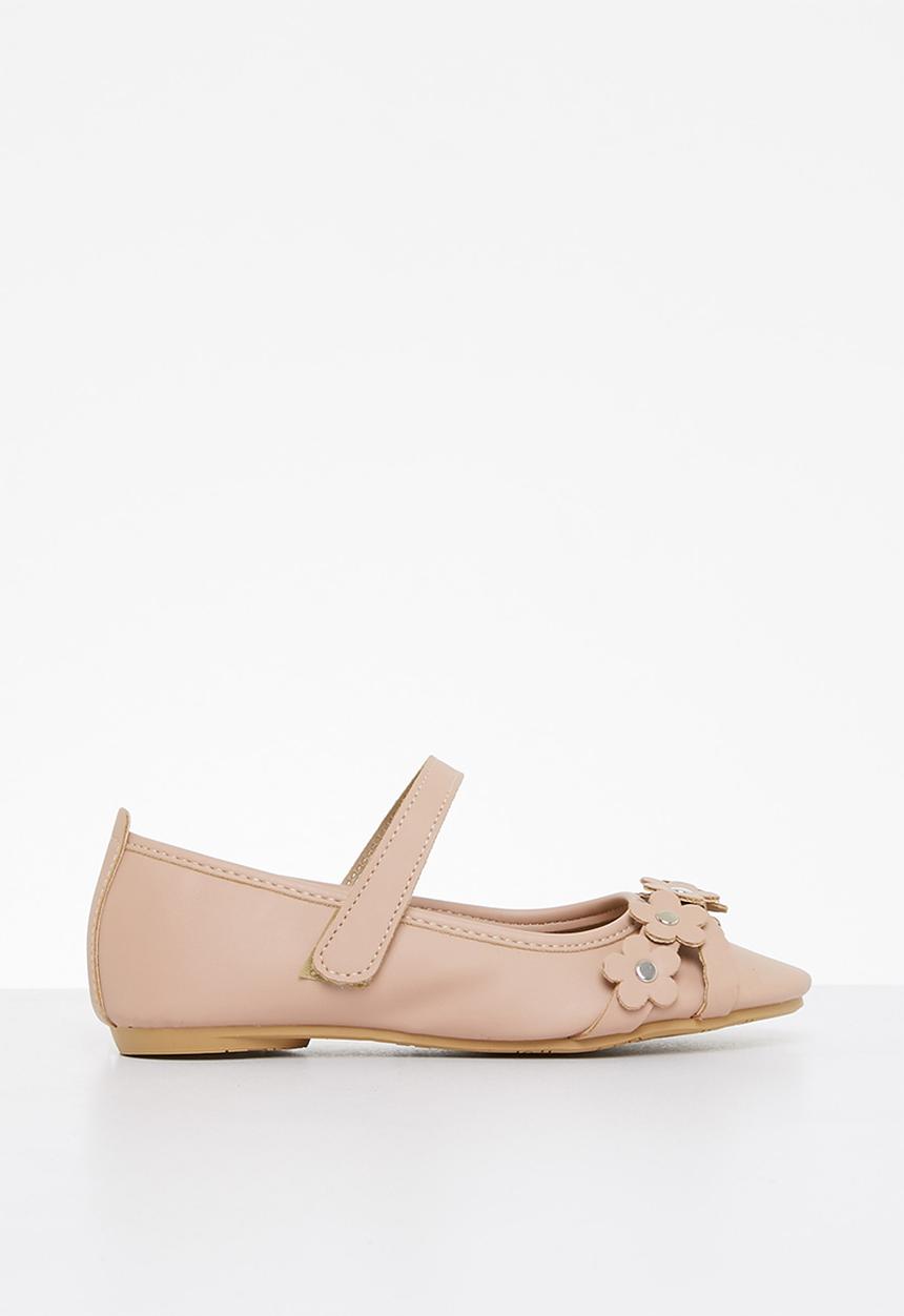 Bata - Girls flower pumps - pink