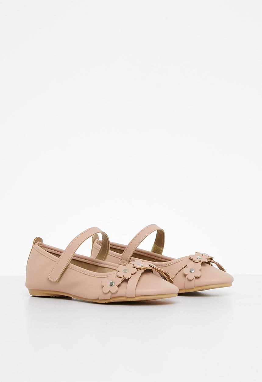 Bata - Girls flower pumps - pink