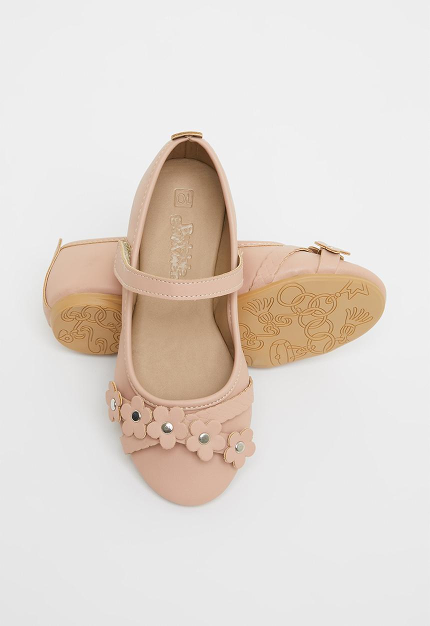 Bata - Girls flower pumps - pink
