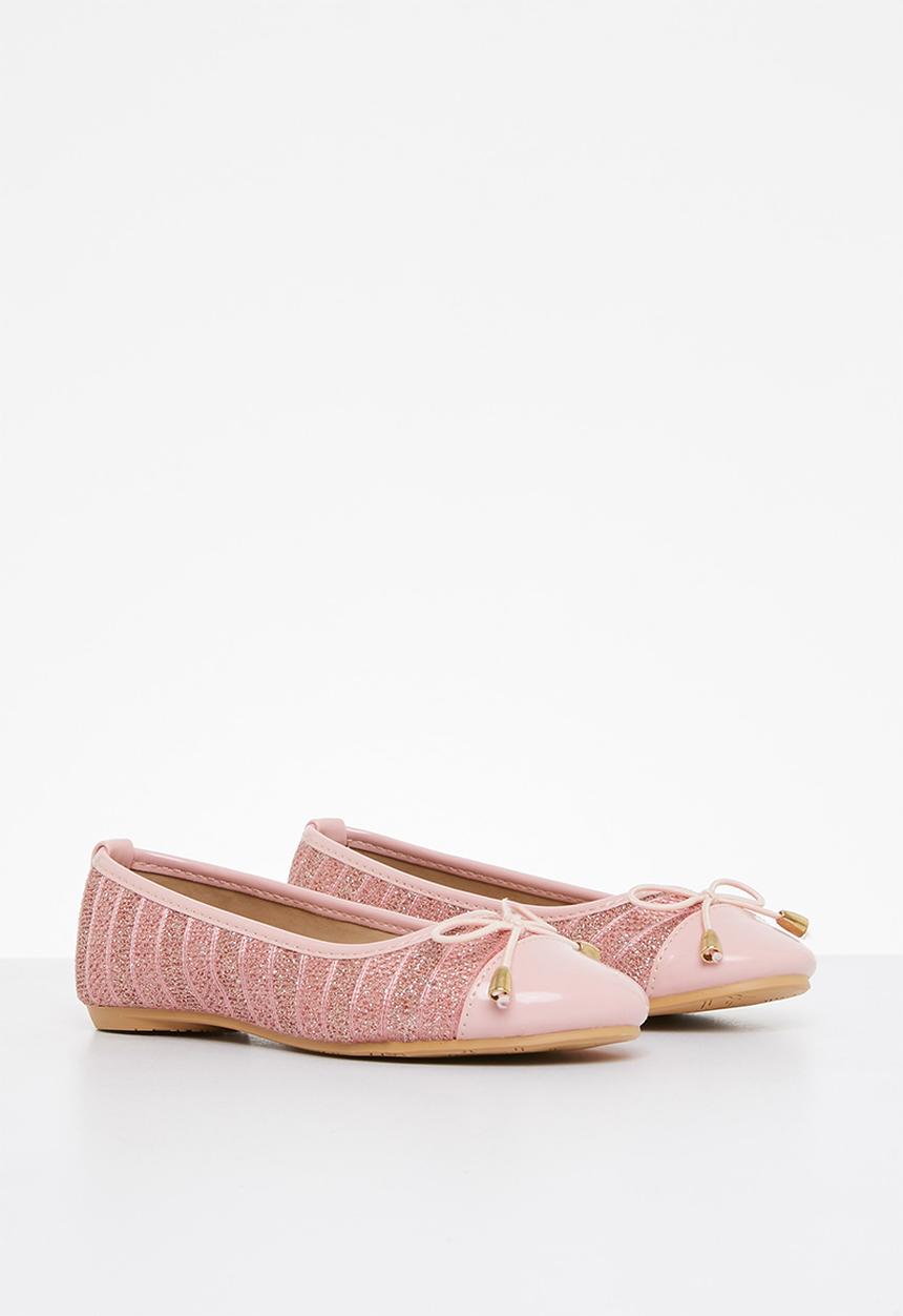 Bata - Girls string bow pumps - pink