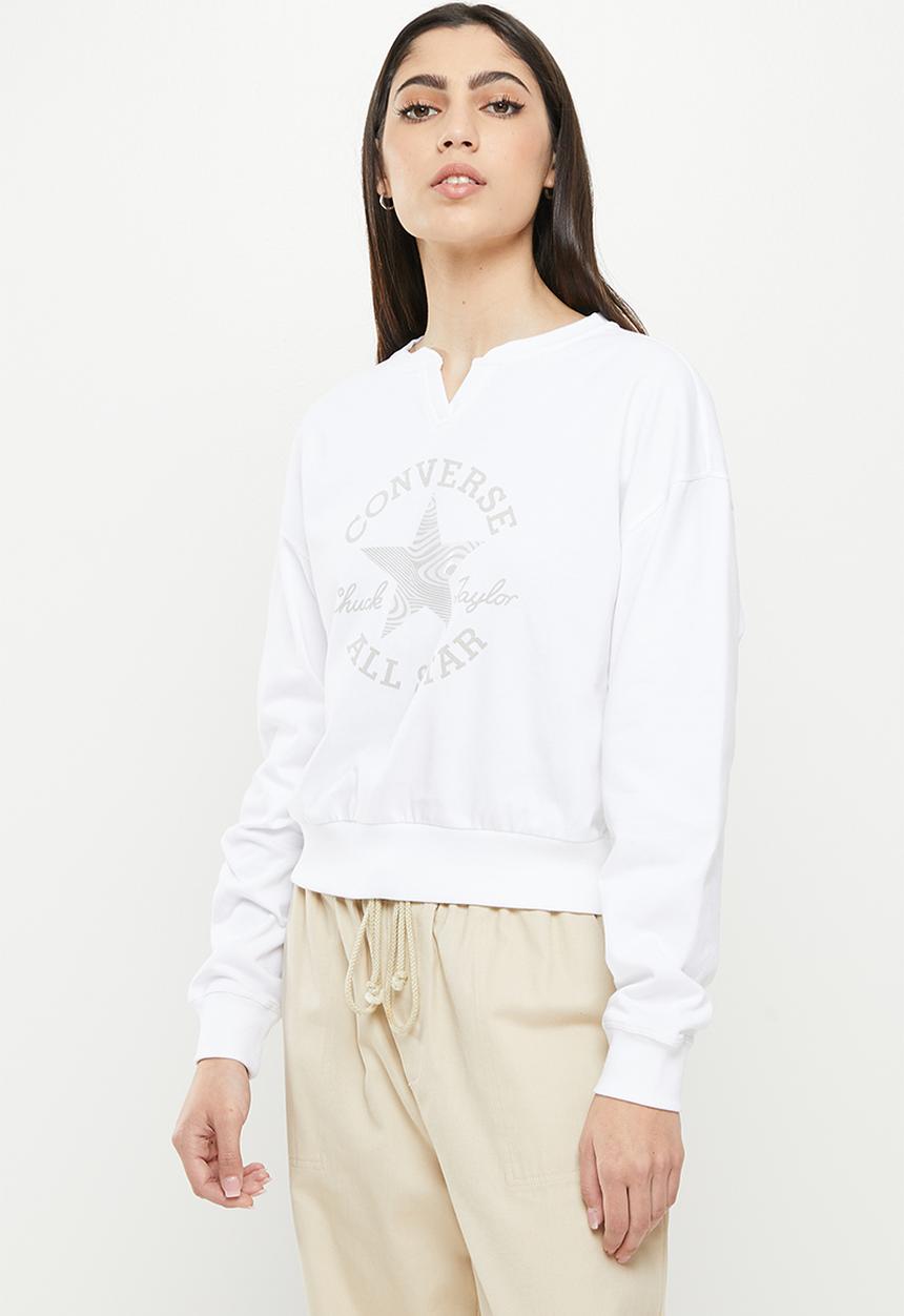 Converse - Chuck patch infill crew - white