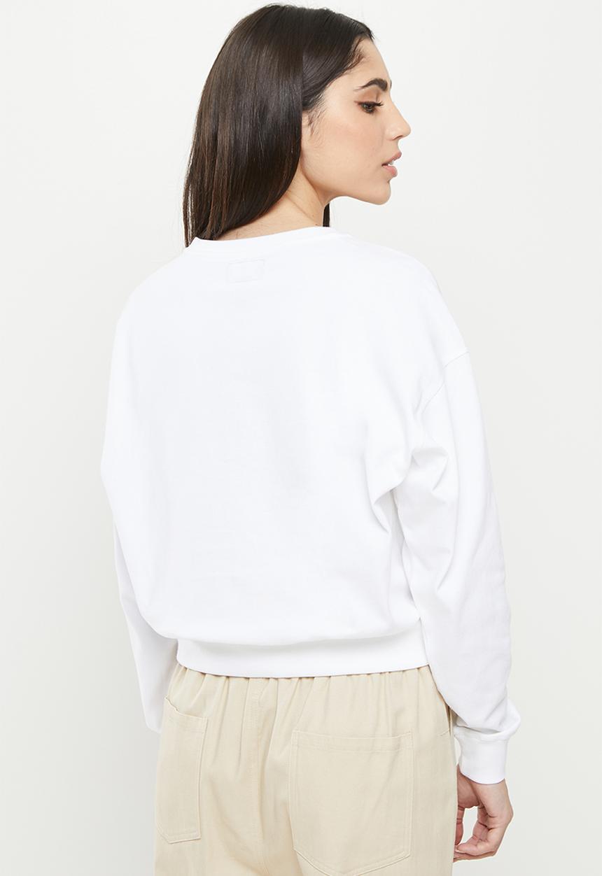 Converse - Chuck patch infill crew - white