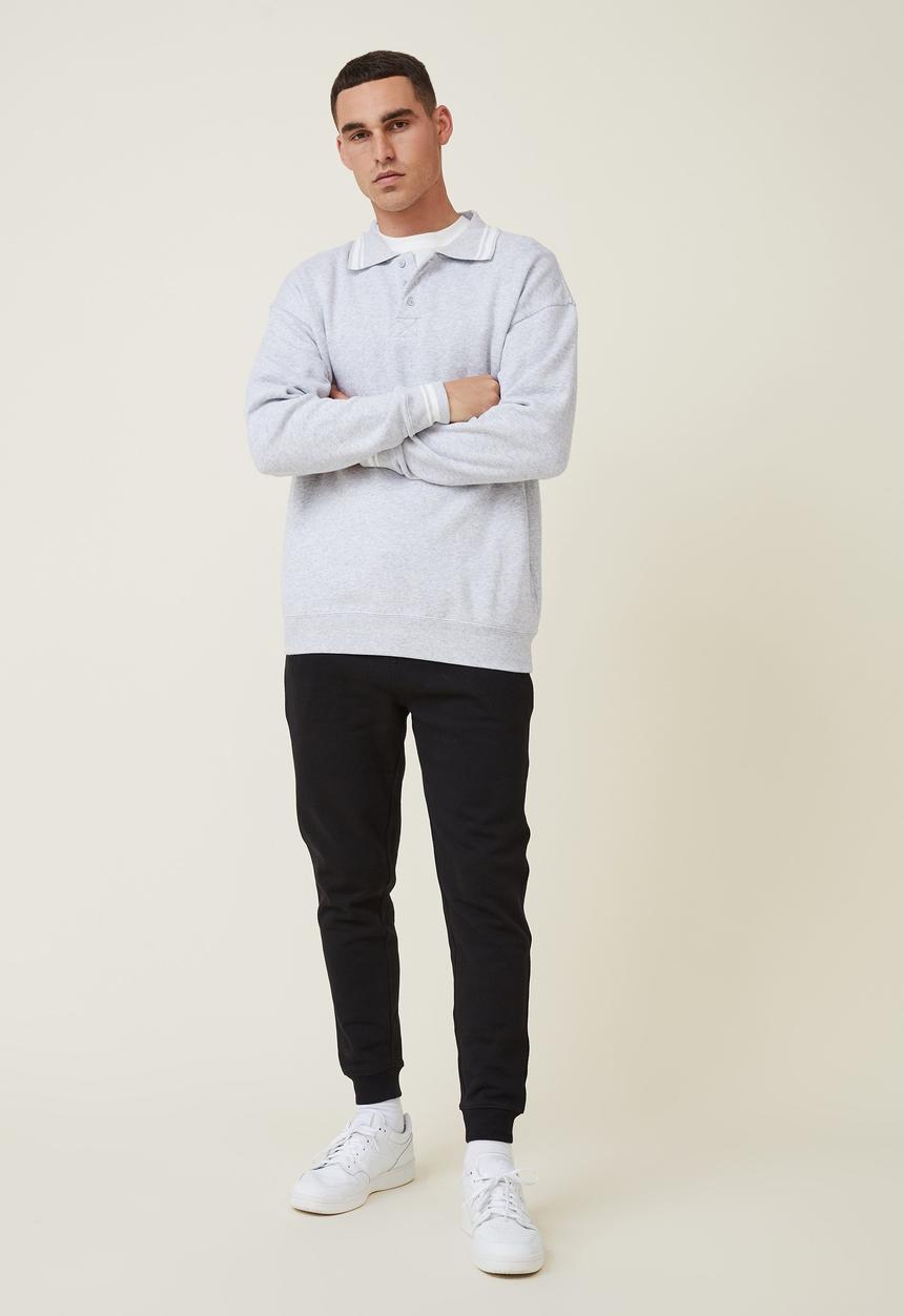 Cotton On - Active (trippy) track pant - peached black