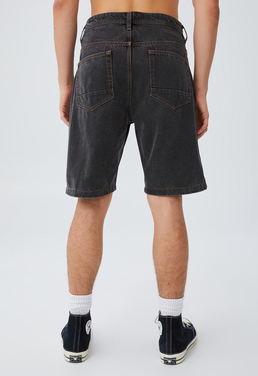 Cotton On - Loose fit short - grunge black
