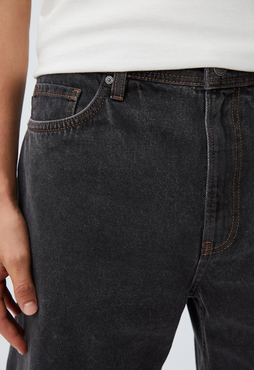 Cotton On - Loose fit short - grunge black