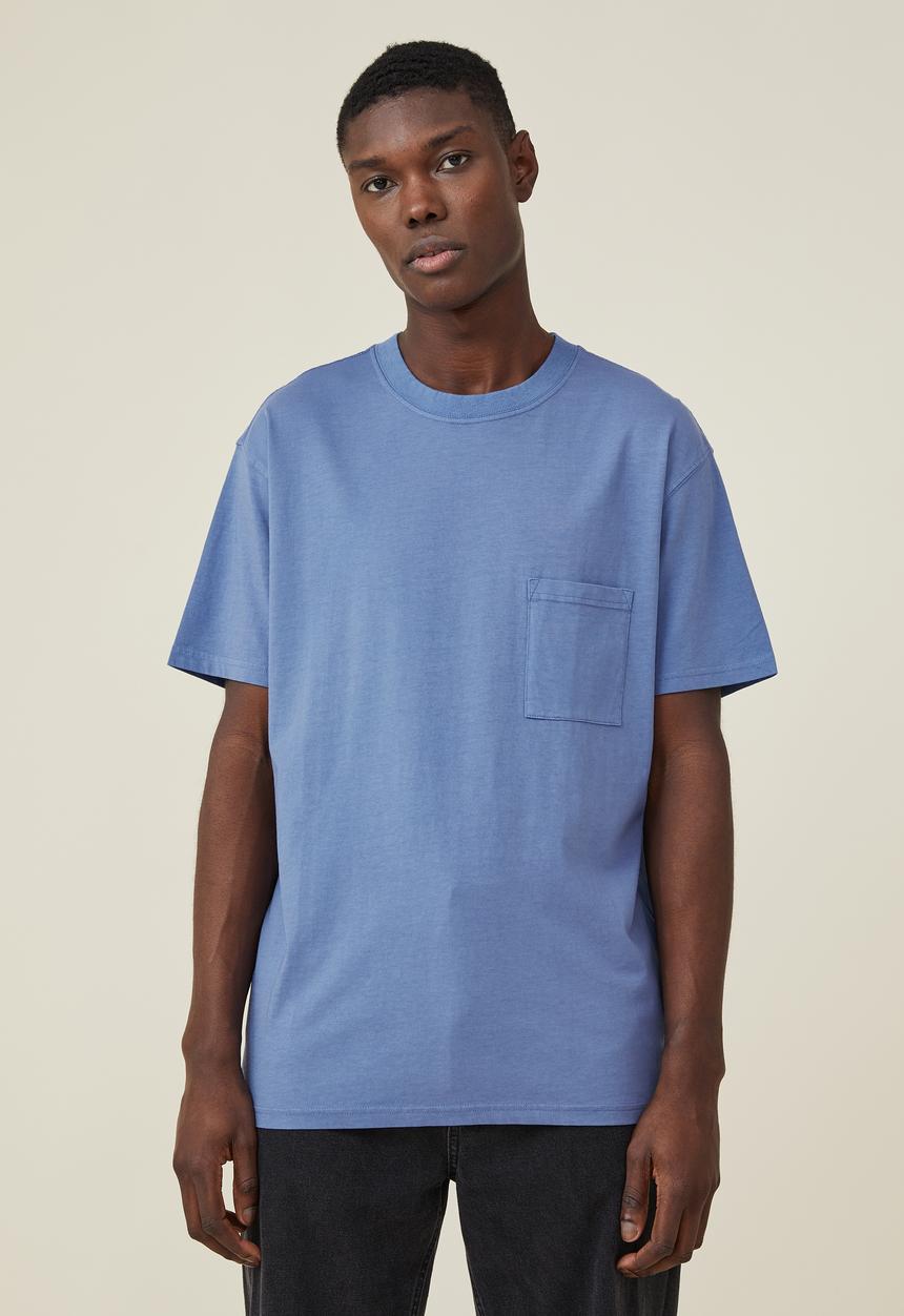 Cotton On - Loose fit T-shirt - blue flint