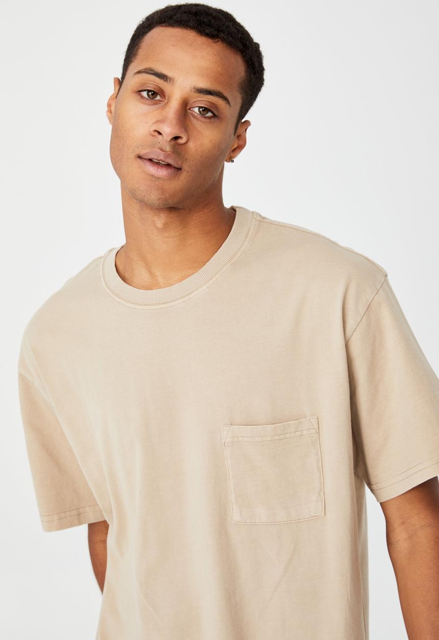 Cotton On - Loose fit T-shirt - gravel stone