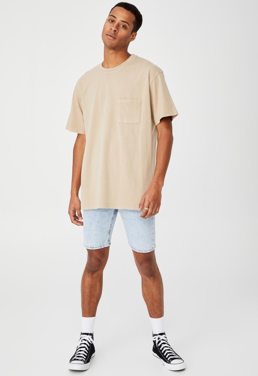 Cotton On - Loose fit T-shirt - gravel stone