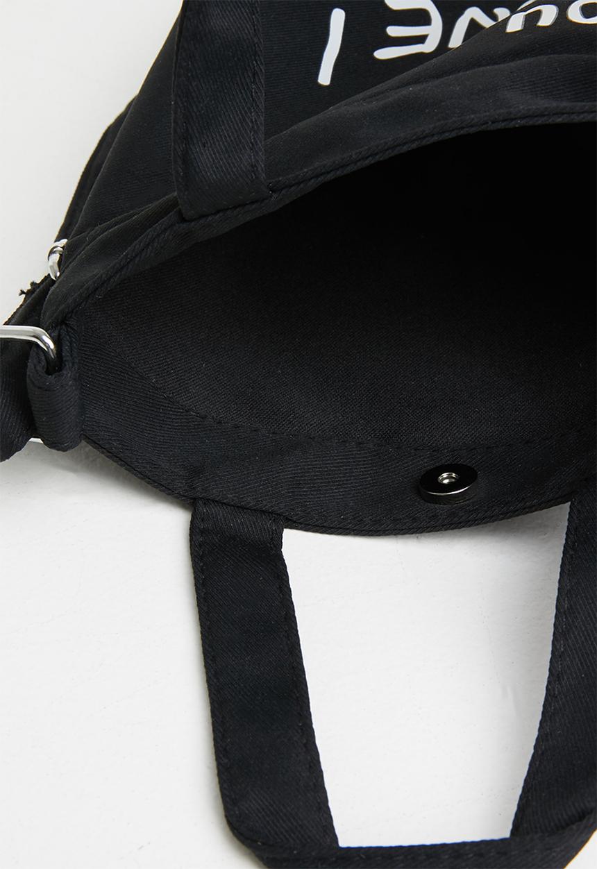 Rebel Republic - Smiley bag - black