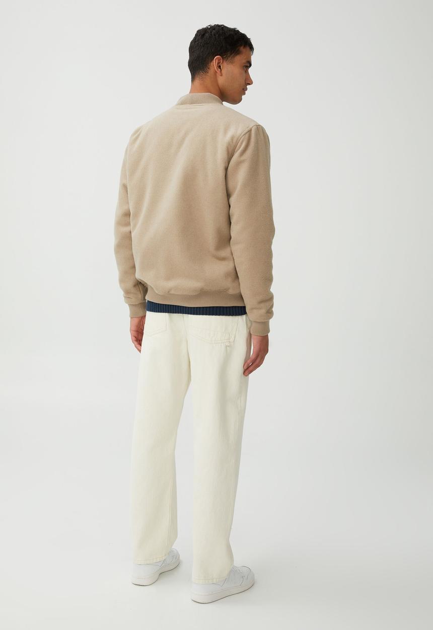 Cotton On - Varsity jacket - mushroom