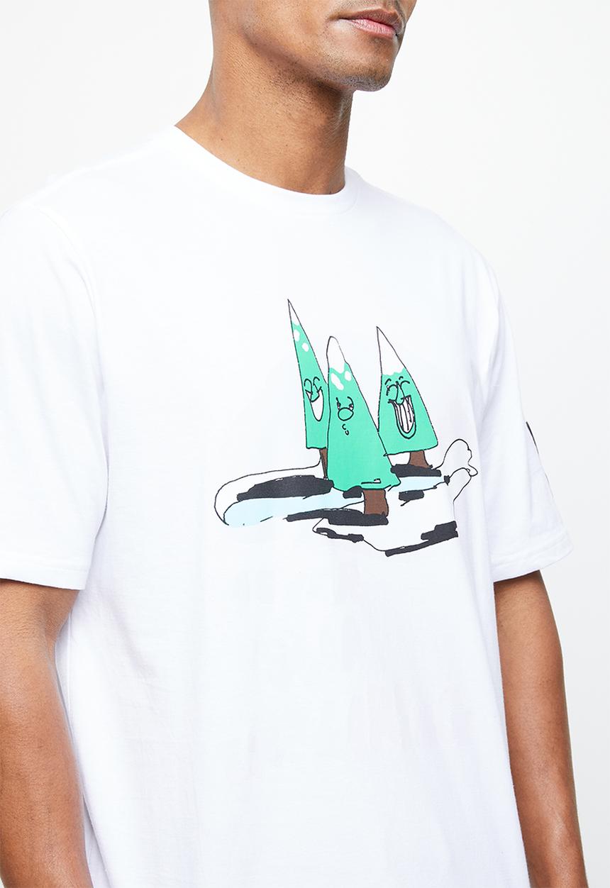 The North Face - Graphic tee - white