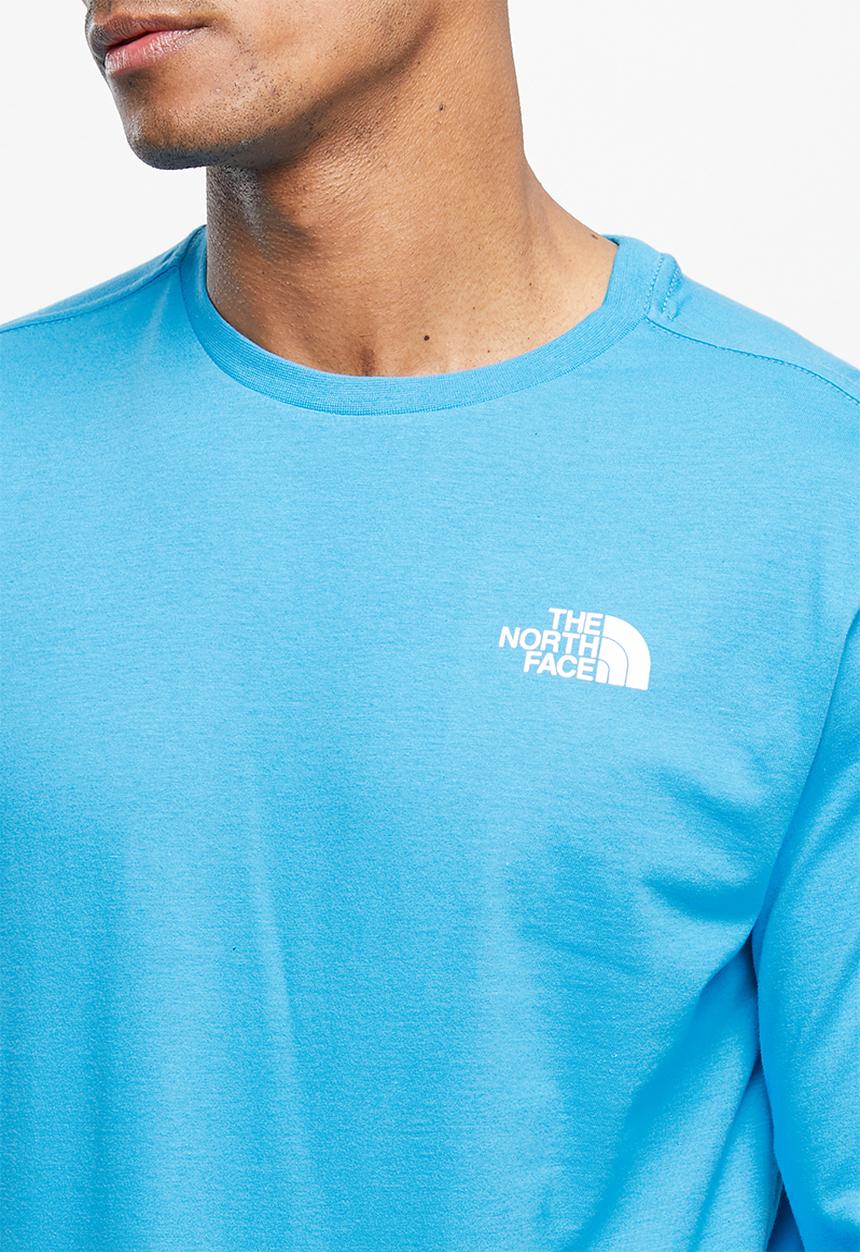 The North Face - M coordinates long sleeve tee - acoustic blue