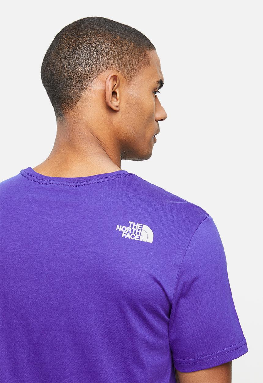 The North Face - M short sleeve fine tee - lapis blue