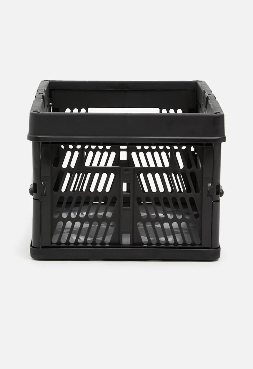 Typo - Small foldable storage - black