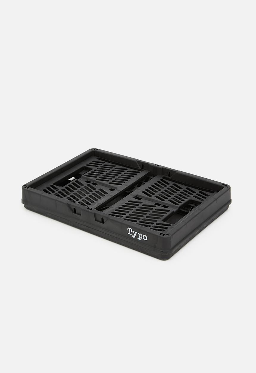 Typo - Small foldable storage - black