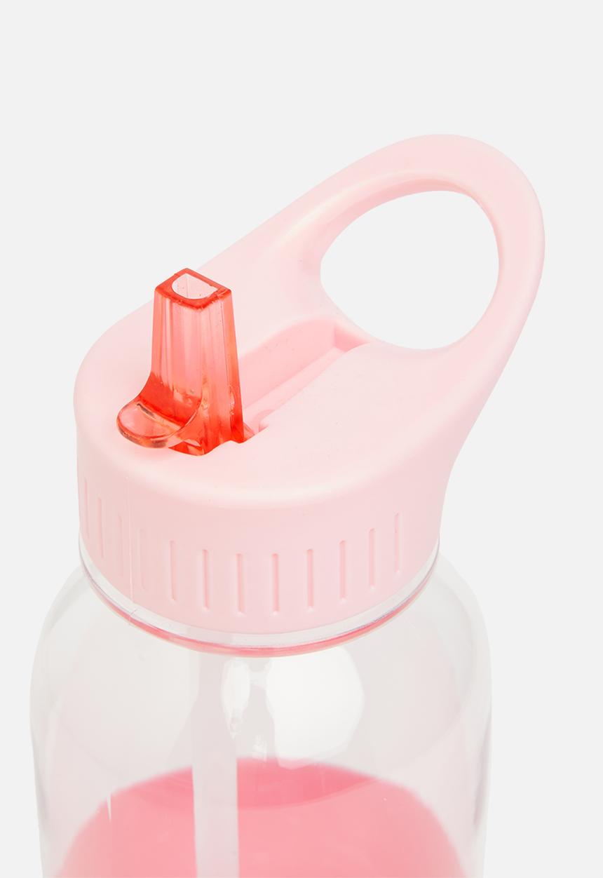 Typo - Premium drink it up bottle - polka whisper pink