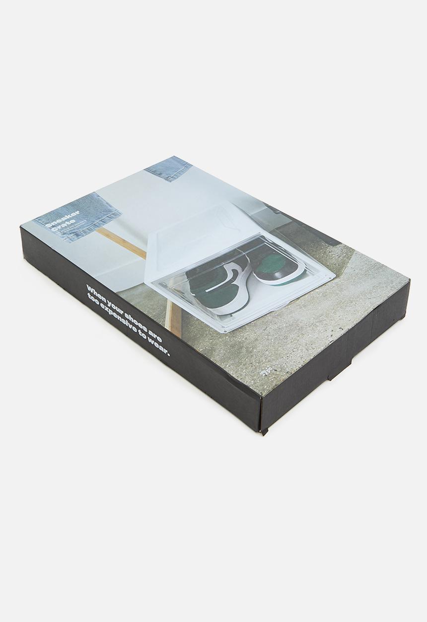 Typo - Sneaker crate - white