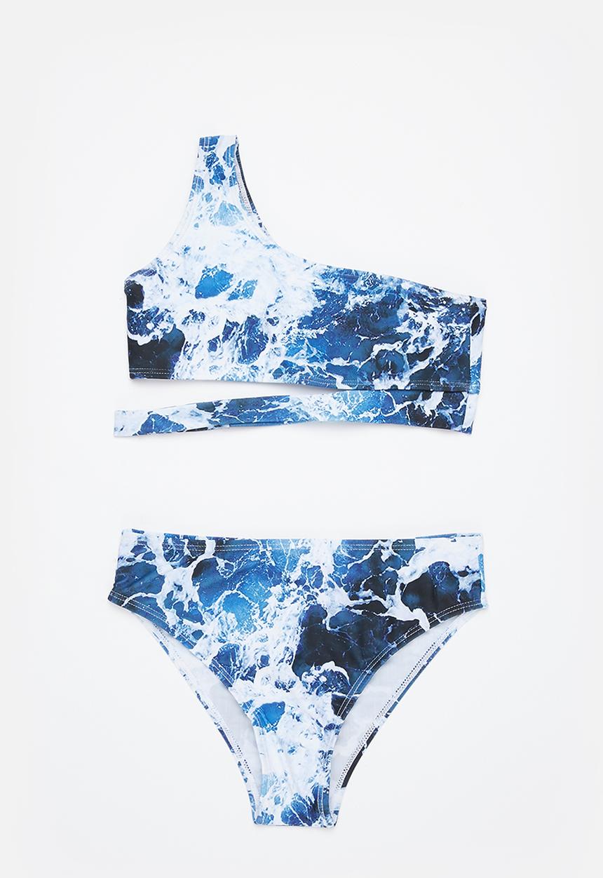 Rebel Republic - Girls 2 piece bikini set - blue