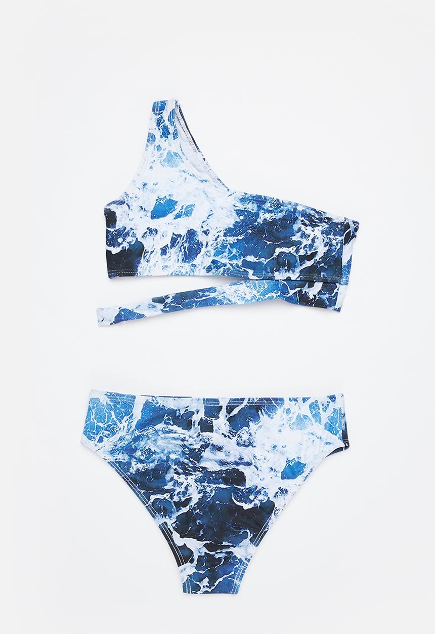 Rebel Republic - Girls 2 piece bikini set - blue