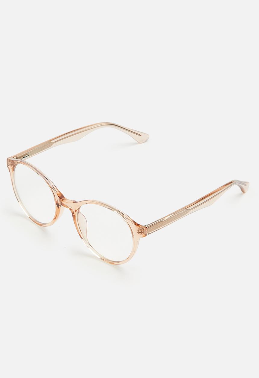 Workable Brand - Michigan blue light glasses - champagne