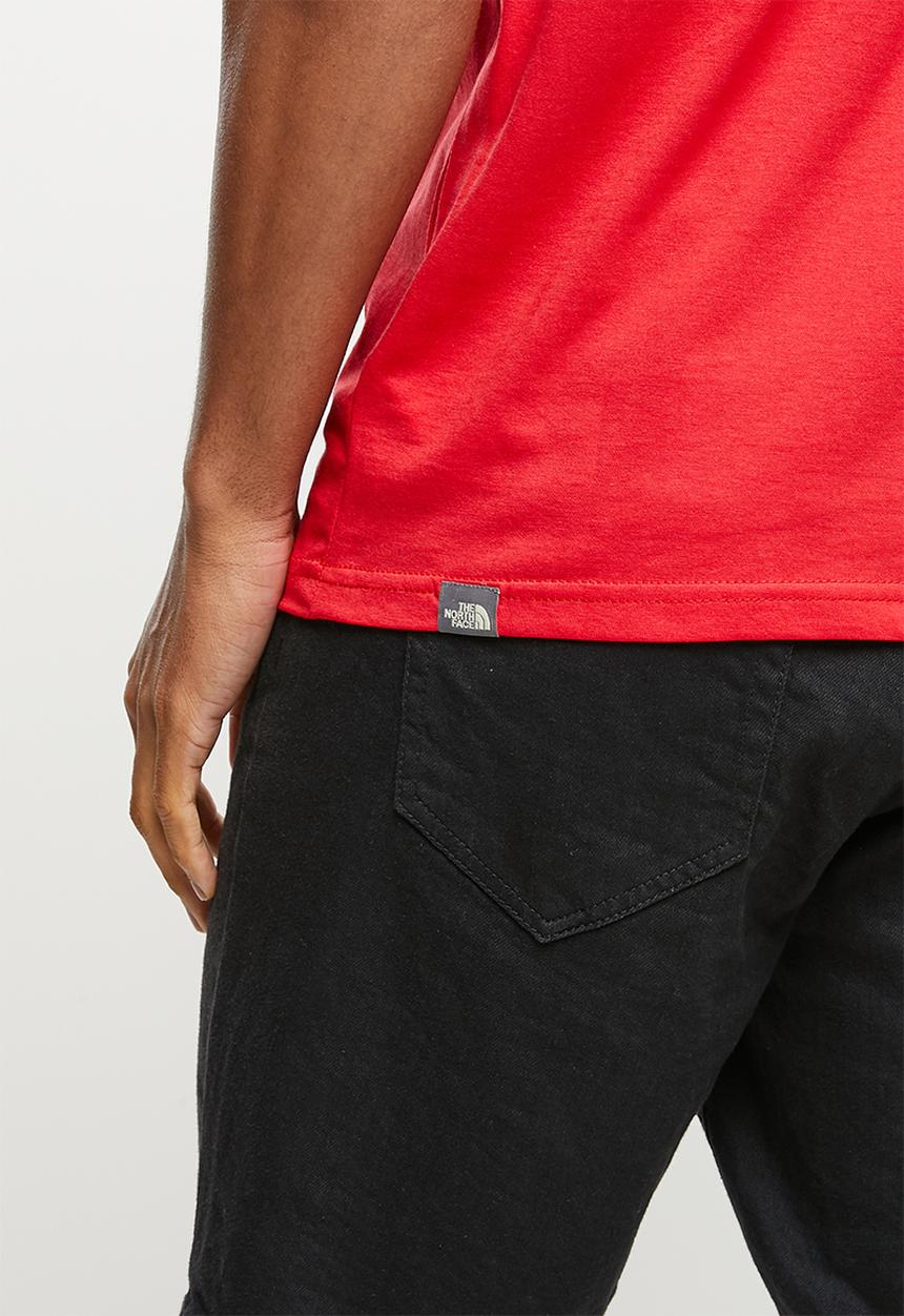 The North Face - M short sleeve easy tee - red