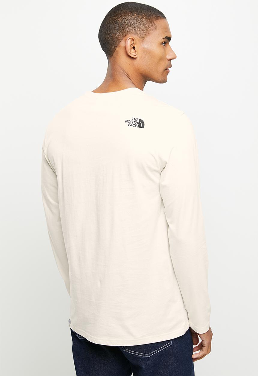 The North Face - M coordinates long sleeve tee - gardenia white
