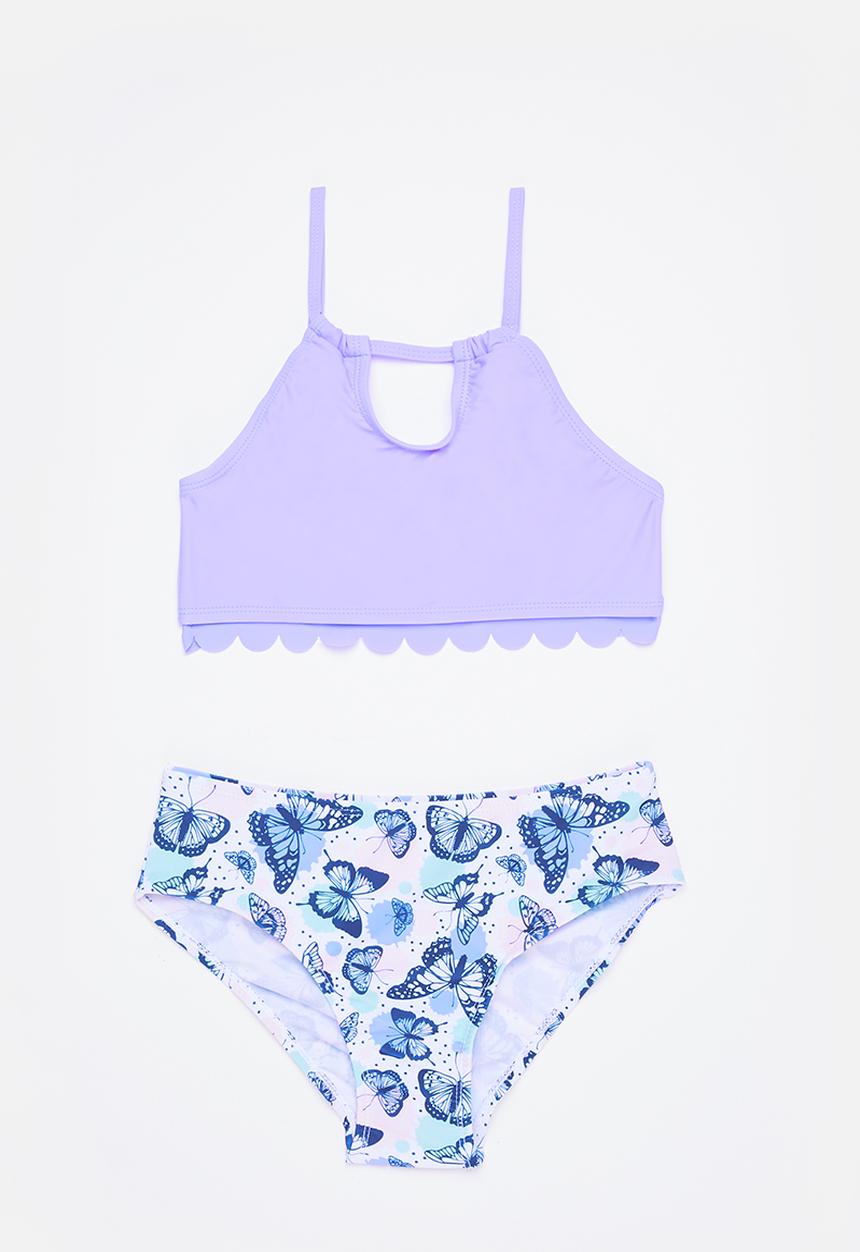 Rebel Republic - Girls 2 piece bikini set - purple